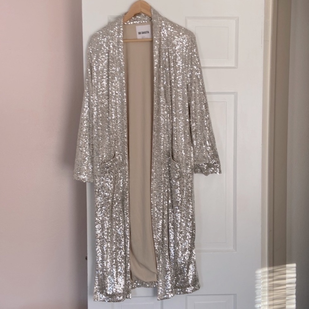 BB Dakota Size M Sequin Jacket